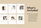 Ladystrategist Naomi Educational 6-Page Carousel Canva Template instagram canva templates social media templates etsy free canva templates