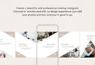 Ladystrategist Natalie Educational 6-Page Carousel Canva Template instagram canva templates social media templates etsy free canva templates
