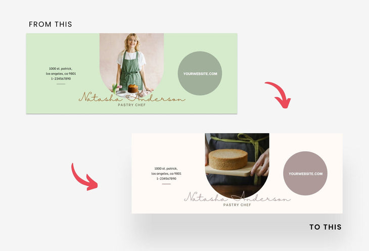 Ladystrategist Natasha Facebook Cover Canva Template instagram canva templates social media templates etsy free canva templates