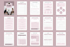 Ladystrategist OCD Therapy Planner Canva Template for Coaches instagram canva templates social media templates etsy free canva templates