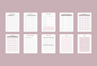 Ladystrategist OCD Therapy Planner Canva Template for Coaches instagram canva templates social media templates etsy free canva templates