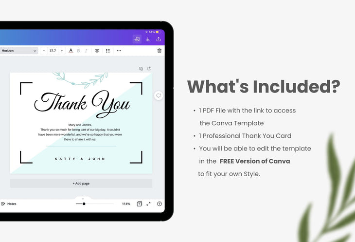 Ladystrategist Olivia Printable Thank You Card Packaging Insert Note Canva Template instagram canva templates social media templates etsy free canva templates