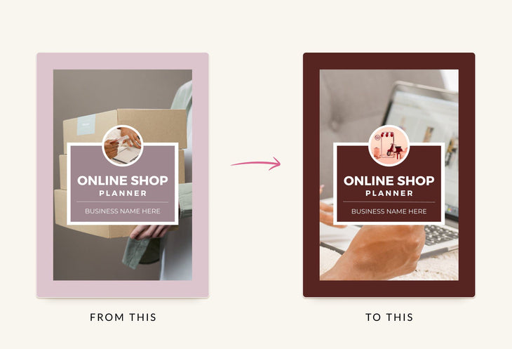 Ladystrategist Online Shop Planner Canva Template instagram canva templates social media templates etsy free canva templates
