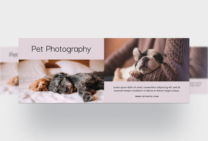 Ladystrategist Pet Facebook Cover for Photographers Editable Canva Template instagram canva templates social media templates etsy free canva templates