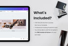Ladystrategist Pet Facebook Cover for Photographers Editable Canva Template instagram canva templates social media templates etsy free canva templates