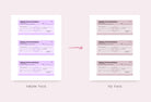 Ladystrategist Pink Lace Manifestation Check Printable and Editable Canva Template instagram canva templates social media templates etsy free canva templates