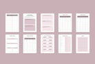 Ladystrategist PTSD Therapy Planner Canva Template for Coaches instagram canva templates social media templates etsy free canva templates