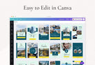 Ladystrategist Real Estate Pinterest Template instagram canva templates social media templates etsy free canva templates