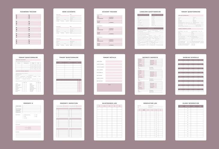 Ladystrategist Realtor Business Planner Canva Template instagram canva templates social media templates etsy free canva templates