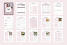 Ladystrategist Recipe Card Bundle Canva Template instagram canva templates social media templates etsy free canva templates