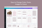 Ladystrategist Relocation Planner Canva Template instagram canva templates social media templates etsy free canva templates