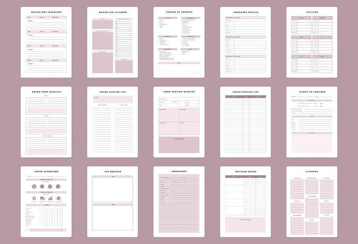 Ladystrategist Relocation Planner Canva Template instagram canva templates social media templates etsy free canva templates