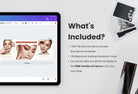 Ladystrategist Ritcher Studios Facebook Cover for Photographers Editable Canva Template instagram canva templates social media templates etsy free canva templates
