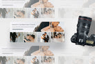 Ladystrategist Romantic Celebrations Studios Facebook Cover for Photographers Editable Canva Template instagram canva templates social media templates etsy free canva templates