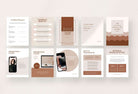 Ladystrategist Sand Client Goodbye Packet instagram canva templates social media templates etsy free canva templates