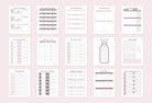 Ladystrategist Self Care Planner Canva Template instagram canva templates social media templates etsy free canva templates