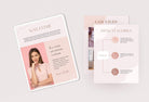 Ladystrategist Service and Pricing Guide Editable Canva Template - Rose Gold instagram canva templates social media templates etsy free canva templates