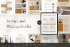 Ladystrategist Services and Pricing Guide for Service Providers Canva Template instagram canva templates social media templates etsy free canva templates