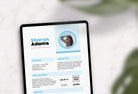 Ladystrategist Sharon Adams Media Kit Canva Template for Influencers instagram canva templates social media templates etsy free canva templates