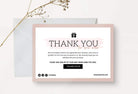Ladystrategist Shirley Printable Thank You Card Packaging Insert Note Canva Template instagram canva templates social media templates etsy free canva templates