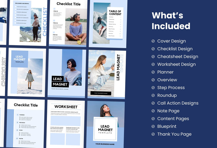 Ladystrategist Sienna Lead Magnet Editable Canva Template instagram canva templates social media templates etsy free canva templates