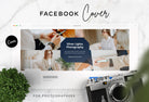 Ladystrategist Silver Lights Facebook Cover for Photographers Editable Canva Template instagram canva templates social media templates etsy free canva templates