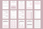 Ladystrategist Social Media Planner Canva Template instagram canva templates social media templates etsy free canva templates