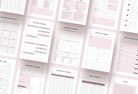 Ladystrategist Social Media Planner Canva Template instagram canva templates social media templates etsy free canva templates
