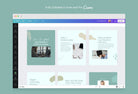 Ladystrategist Sophia Coaching 6-Page Carousel Canva Template instagram canva templates social media templates etsy free canva templates