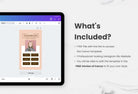 Ladystrategist Sophia Instagram Link in Bio Canva Landing Page Website instagram canva templates social media templates etsy free canva templates