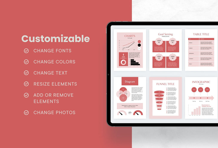 Ladystrategist Sophia Lead Magnet Editable Canva Template instagram canva templates social media templates etsy free canva templates