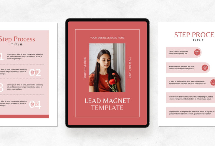 Ladystrategist Sophia Lead Magnet Editable Canva Template instagram canva templates social media templates etsy free canva templates