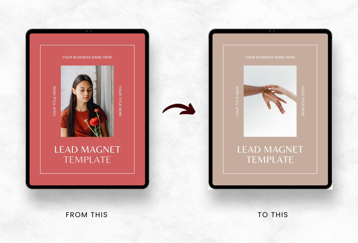 Ladystrategist Sophia Lead Magnet Editable Canva Template instagram canva templates social media templates etsy free canva templates