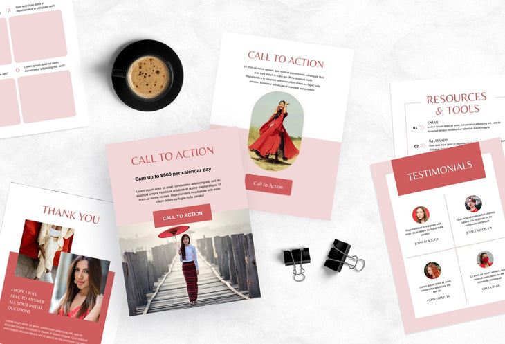 Ladystrategist Sophia Lead Magnet Editable Canva Template instagram canva templates social media templates etsy free canva templates