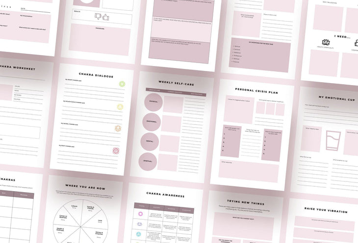 Ladystrategist Spirituality and Awakening Journal Canva Template instagram canva templates social media templates etsy free canva templates