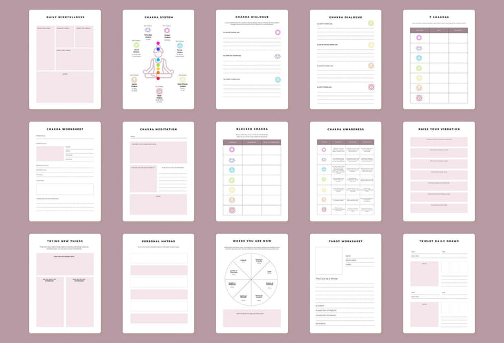 Ladystrategist Spirituality and Awakening Journal Canva Template instagram canva templates social media templates etsy free canva templates