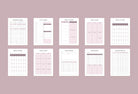 Ladystrategist Student Planner Canva Template instagram canva templates social media templates etsy free canva templates