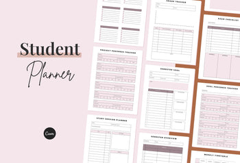 Ladystrategist Student Planner Canva Template instagram canva templates social media templates etsy free canva templates