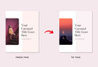 Ladystrategist Sunshine Carousel Instagram Engagement Booster Canva Template instagram canva templates social media templates etsy free canva templates