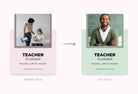 Ladystrategist Teacher Planner Canva Template instagram canva templates social media templates etsy free canva templates