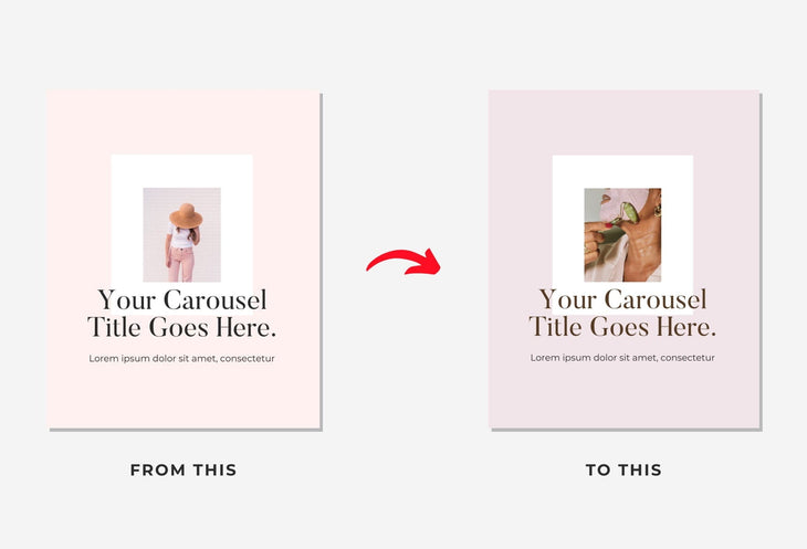 Ladystrategist Twinkle Carousel Instagram Engagement Booster Canva Template instagram canva templates social media templates etsy free canva templates
