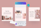 Ladystrategist Twinkle Carousel Instagram Engagement Booster Canva Template instagram canva templates social media templates etsy free canva templates