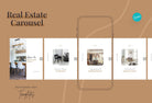 Ladystrategist Victoria Real Estate 6-Page Carousel Canva Template instagram canva templates social media templates etsy free canva templates