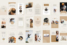 Ladystrategist Wellness Coach - 97 Done-for-You Wellness Instagram Stories - Fully Editable Canva Templates instagram canva templates social media templates etsy free canva templates