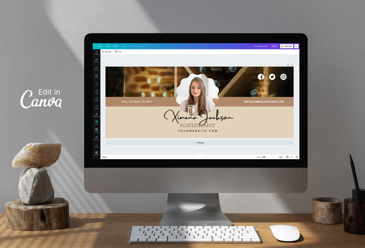 Ladystrategist Ximena Facebook Cover Canva Template instagram canva templates social media templates etsy free canva templates