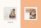 Ladystrategist YOGA Boho - 97 Done-for-You Yoga Instagram Posts - Fully Editable Canva Templates instagram canva templates social media templates etsy free canva templates