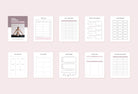 Ladystrategist Yoga Printable and Editable Journal Canva Template instagram canva templates social media templates etsy free canva templates