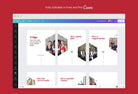 Ladystrategist Zoe Fitness 6-Page Carousel Canva Template instagram canva templates social media templates etsy free canva templates