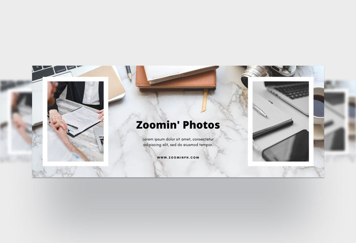 Ladystrategist Zoomin Photos Facebook Cover for Photographers Editable Canva Template instagram canva templates social media templates etsy free canva templates